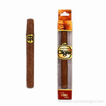 Disposable Electronic Cigarettes, Up to 500 Puffs, Dark Brown Appearance